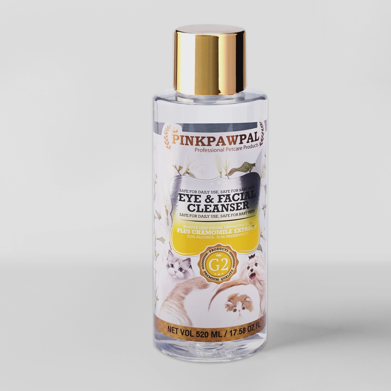 Pinkpawpal, EYE & FACIAL CLEANSER 520 ml - Image 2