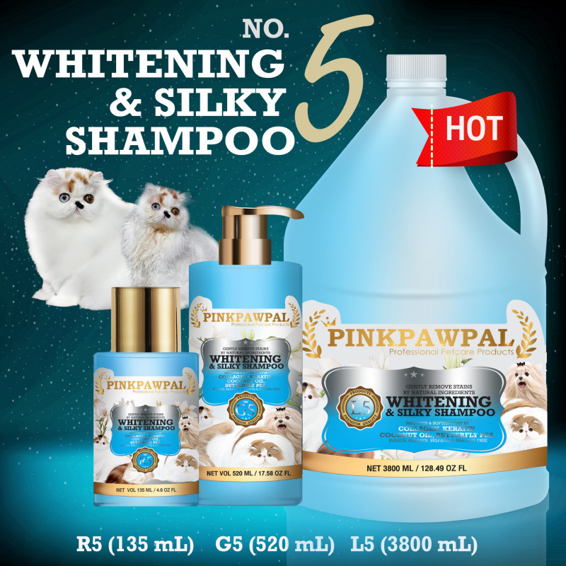 Pinkpawpal, Whitening & silky shampoo 3800ml - Image 2